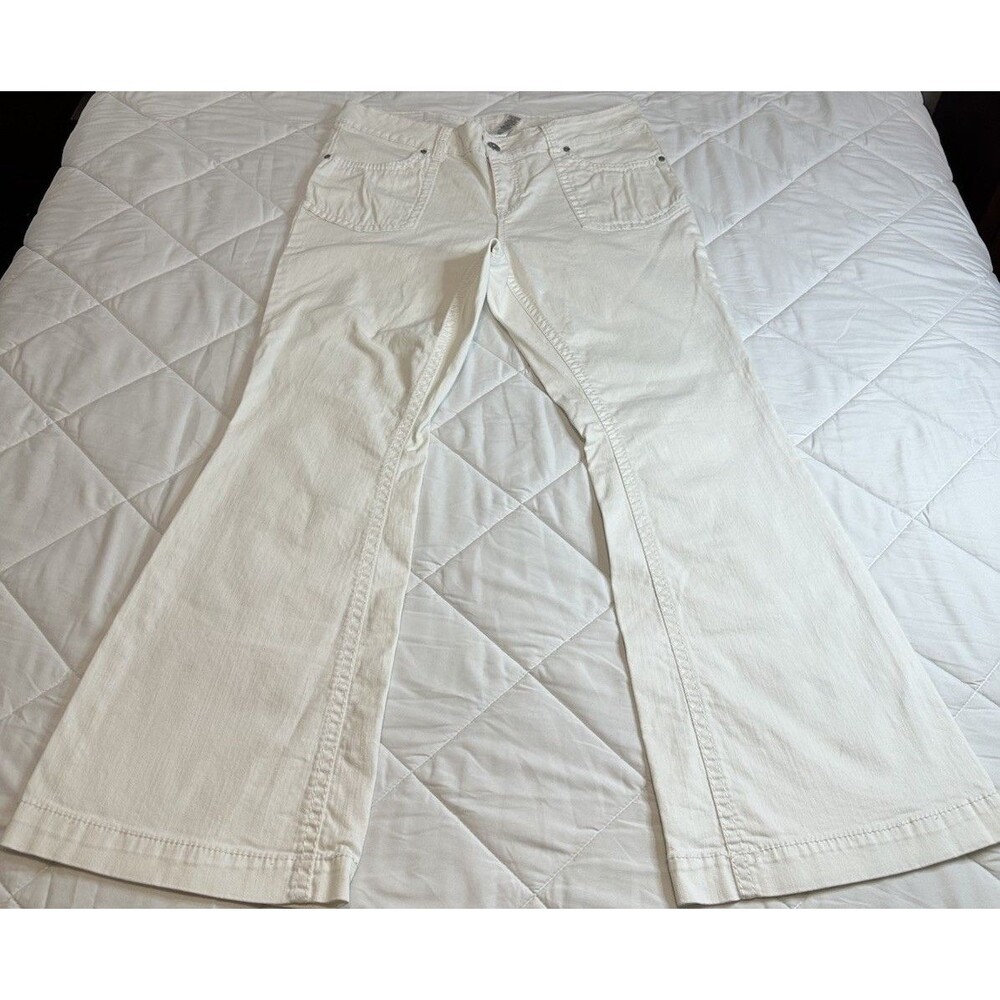Vintage Maurice White Flare Jeans Women’s‎ Size 18R